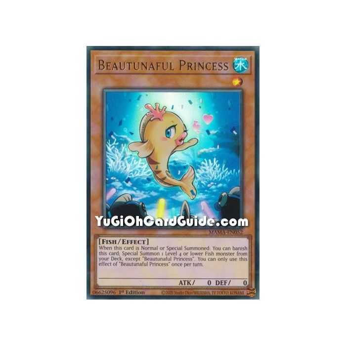 Beautunaful Princess (Ultra Rare) – Magnificent Mavens | Carta YUGIOH en México