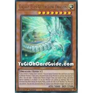 Galaxy-Eyes Afterglow Dragon (Ultra Rare) – Magnificent Mavens | Carta YUGIOH en México