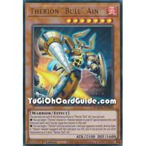 Therion "Bull" Ain (Ultra Rare) – Magnificent Mavens | Carta YUGIOH en México