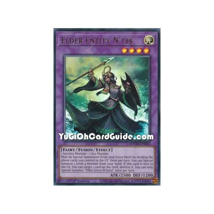 Elder Entity N'tss (Ultra Rare) – Magnificent Mavens | Carta YUGIOH en México