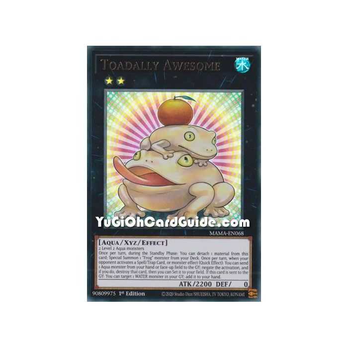 Toadally Awesome (Ultra Rare) – Magnificent Mavens | Carta YUGIOH en México