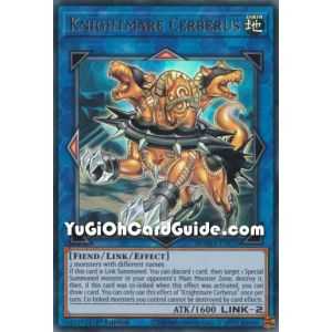 Knightmare Cerberus (Ultra Rare) – Magnificent Mavens | Carta YUGIOH en México