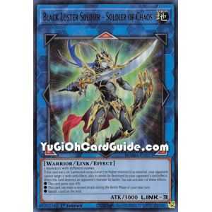 Black Luster Soldier - Soldier of Chaos (Ultra Rare) – Magnificent Mavens | Carta YUGIOH en México
