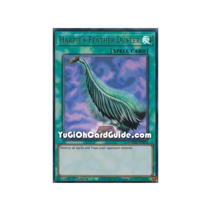 Harpie's Feather Duster (Ultra Rare) – Magnificent Mavens | Carta YUGIOH en México