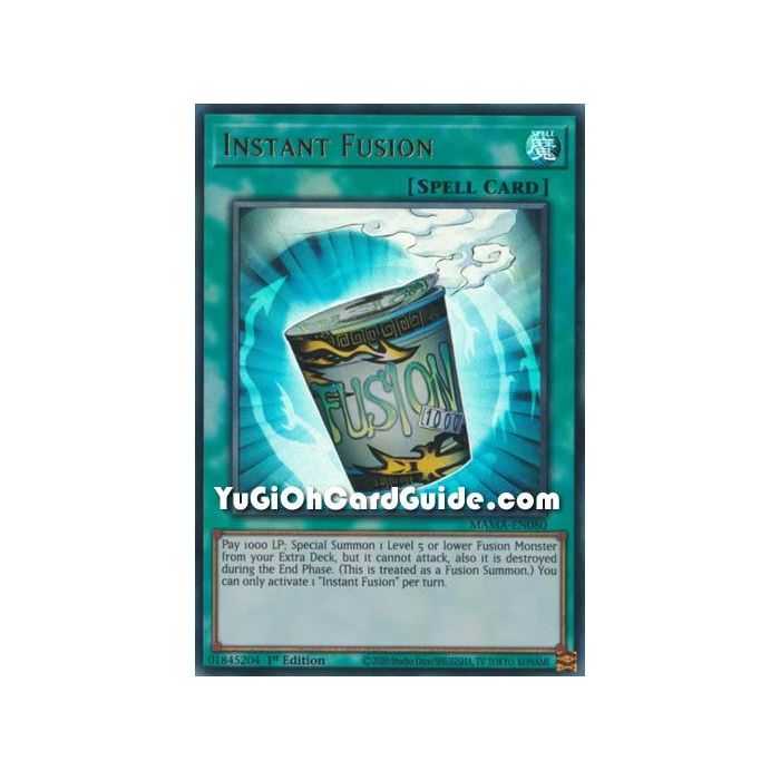 Instant Fusion (Ultra Rare) – Magnificent Mavens | Carta YUGIOH en México