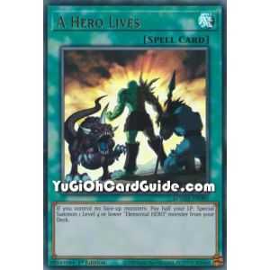 A Hero Lives (Ultra Rare) – Magnificent Mavens | Carta YUGIOH en México