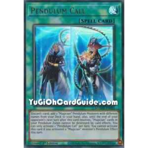 Pendulum Call (Ultra Rare) – Magnificent Mavens | Carta YUGIOH en México
