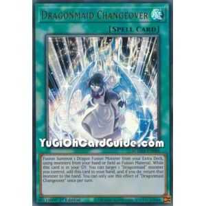 Dragonmaid Changeover (Ultra Rare) – Magnificent Mavens | Carta YUGIOH en México