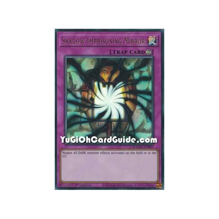 Shadow-Imprisoning Mirror (Ultra Rare) – Magnificent Mavens | Carta YUGIOH en México