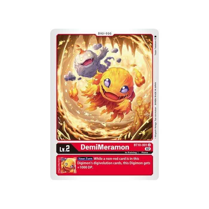 Demimeramon (Uncommon) – BT10 Xros Encounter | Carta DIGIMON en México