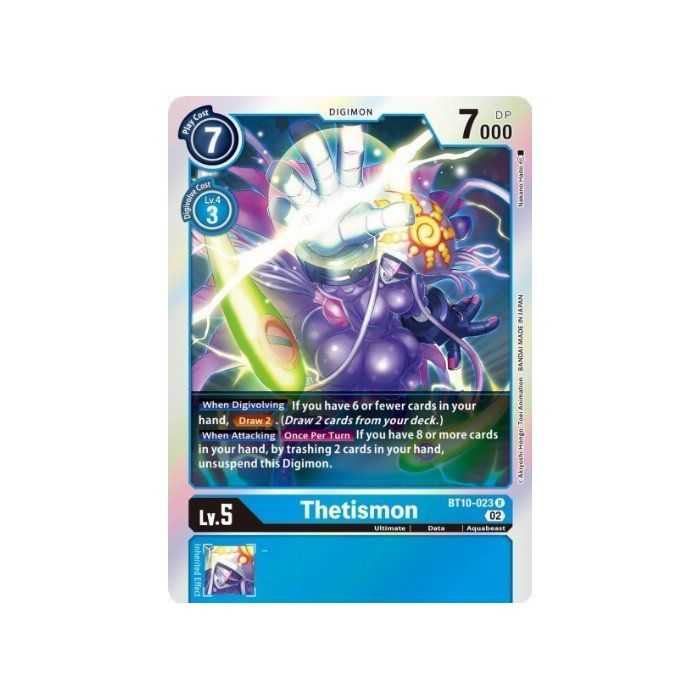 Thetismon (Rare) – BT10 Xros Encounter | Carta DIGIMON en México