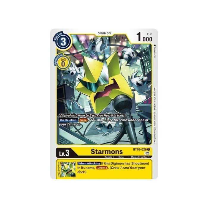 Starmons (Common) – BT10 Xros Encounter | Carta DIGIMON en México