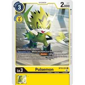 Pulsemon (Common) – BT10 Xros Encounter | Carta DIGIMON en México