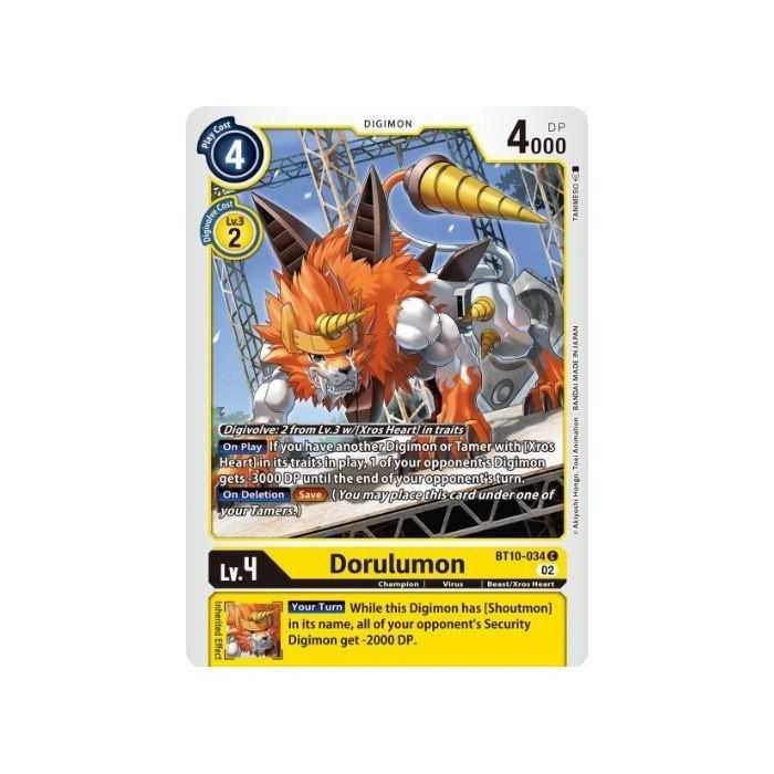 Dorulumon (Common) – BT10 Xros Encounter | Carta DIGIMON en México