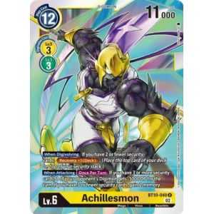 Achillesmon (Rare) – BT10 Xros Encounter | Carta DIGIMON en México