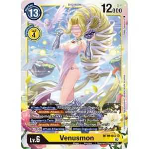 Venusmon (Super Rare) – BT10 Xros Encounter | Carta DIGIMON en México