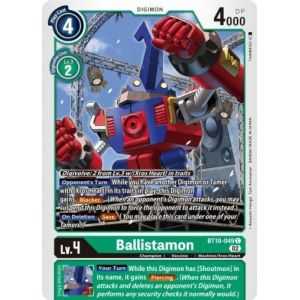 Ballistamon (Common) – BT10 Xros Encounter | Carta DIGIMON en México