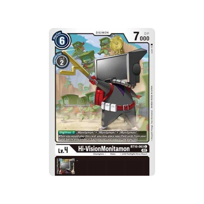 Hi-VisionMonitamon (Common) – BT10 Xros Encounter | Carta DIGIMON en México