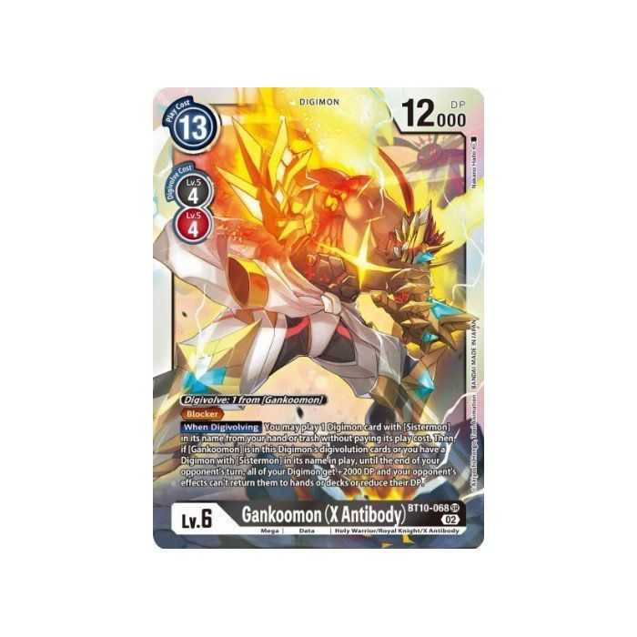 Gankoomon (X Antibody) (Super Rare) – BT10 Xros Encounter | Carta DIGIMON en México