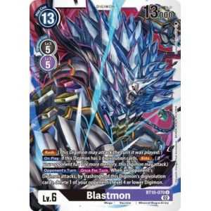Blastmon (Uncommon) – BT10 Xros Encounter | Carta DIGIMON en México