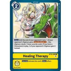 Healing Therapy (Common) – BT10 Xros Encounter | Carta DIGIMON en México
