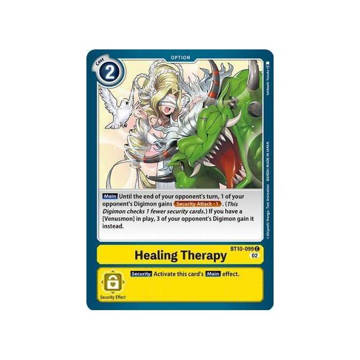Healing Therapy (Common) – BT10 Xros Encounter | Carta DIGIMON en México