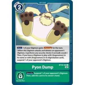 Pyon Dump (Common) – BT10 Xros Encounter | Carta DIGIMON en México