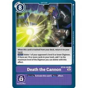 Death the Cannon (Uncommon) – BT10 Xros Encounter | Carta DIGIMON en México