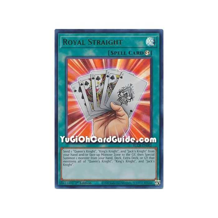Royal Straight (Ultra Rare) – Battles of Legend Crystal Revenge | Carta YUGIOH en México