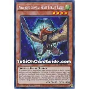 Advanced Crystal Beast Cobalt Eagle (Secret Rare) – Battles of Legend Crystal Revenge | Carta YUGIOH en México