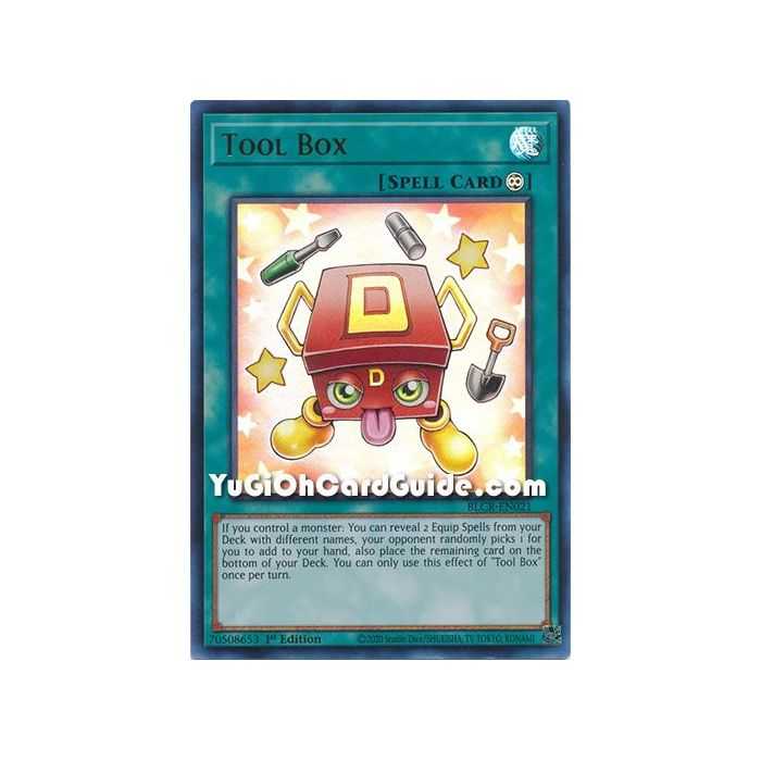 Tool Box (Ultra Rare) – Battles of Legend Crystal Revenge | Carta YUGIOH en México
