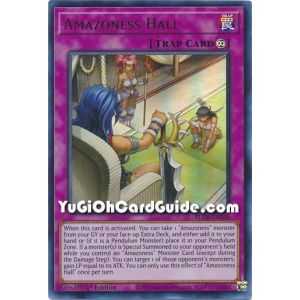 Amazoness Hall (Ultra Rare) – Battles of Legend Crystal Revenge | Carta YUGIOH en México