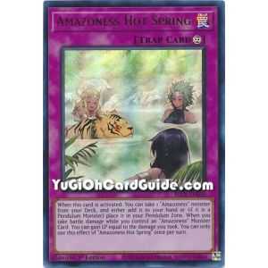 Amazoness Hot Spring (Ultra Rare) – Battles of Legend Crystal Revenge | Carta YUGIOH en México