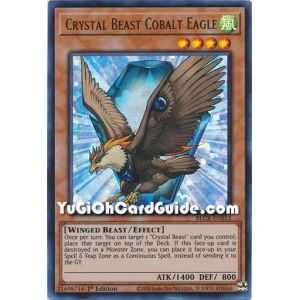 Crystal Beast Cobalt Eagle (Ultra Rare) – Battles of Legend Crystal Revenge | Carta YUGIOH en México