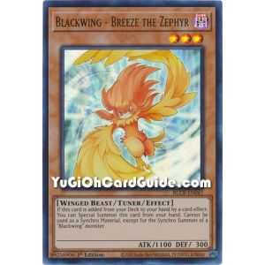 Blackwing - Breeze the Zephyr (Ultra Rare) – Battles of Legend Crystal Revenge | Carta YUGIOH en México