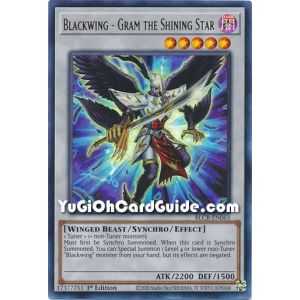 Blackwing - Gram the Shining Star (Ultra Rare) – Battles of Legend Crystal Revenge | Carta YUGIOH en México
