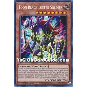 Toon Black Luster Soldier (Secret Rare) – Battles of Legend Crystal Revenge | Carta YUGIOH en México