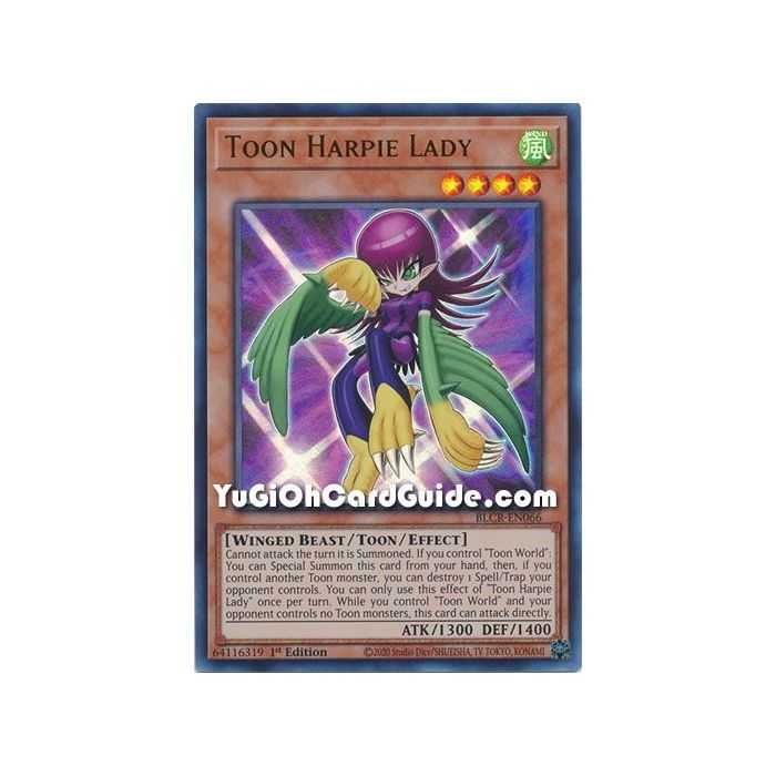 Toon Harpie Lady (Ultra Rare) – Battles of Legend Crystal Revenge | Carta YUGIOH en México