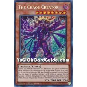 The Chaos Creator (Secret Rare) – Battles of Legend Crystal Revenge | Carta YUGIOH en México