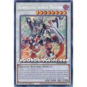 Borreload Savage Dragon (Secret Rare) – Battles of Legend Crystal Revenge | Carta YUGIOH en México
