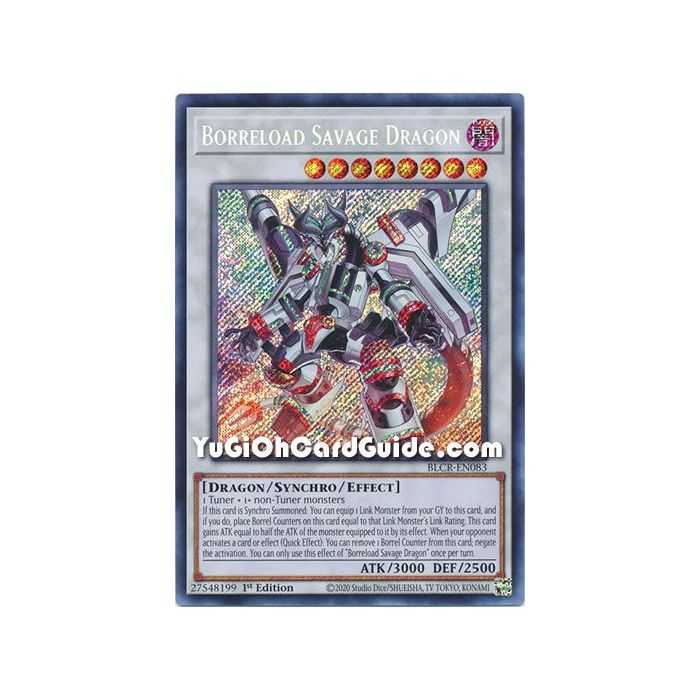 Borreload Savage Dragon (Secret Rare) – Battles of Legend Crystal Revenge | Carta YUGIOH en México
