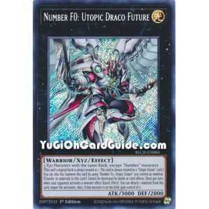 Number F0: Utopic Draco Future (Secret Rare) – Battles of Legend Crystal Revenge | Carta YUGIOH en México