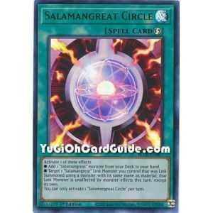 Salamangreat Circle (Ultra Rare) – Battles of Legend Crystal Revenge | Carta YUGIOH en México