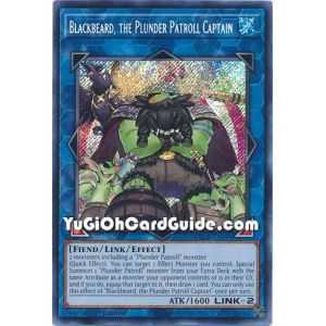 Blackbeard, the Plunder Patroll Captain (Secret Rare) – Battles of Legend Crystal Revenge | Carta YUGIOH en México