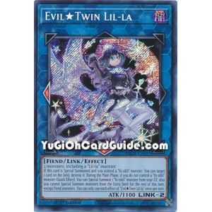 Evil Twin Lil-la (Secret Rare) – Battles of Legend Crystal Revenge | Carta YUGIOH en México