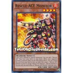 Rescue-ACE Monitor (Super Rare) – Amazing Defenders | Carta YUGIOH en México