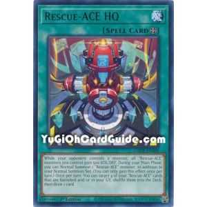 Rescue-ACE HQ (Rare) – Amazing Defenders | Carta YUGIOH en México
