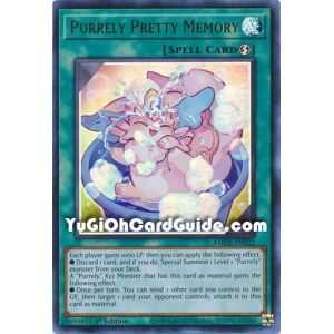 Purrely Pretty Memory (Ultra Rare) – Amazing Defenders | Carta YUGIOH en México