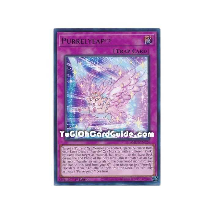Purrelyeap!? (Rare) – Amazing Defenders | Carta YUGIOH en México