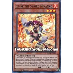 Ha-Re the Sword Mikanko (Super Rare) – Amazing Defenders | Carta YUGIOH en México